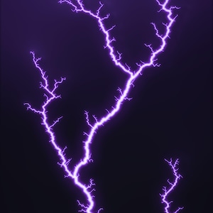Dielectric Breakdown - Stochastic Growth Fractal Fine Art Print, Physics Wall Art image 1