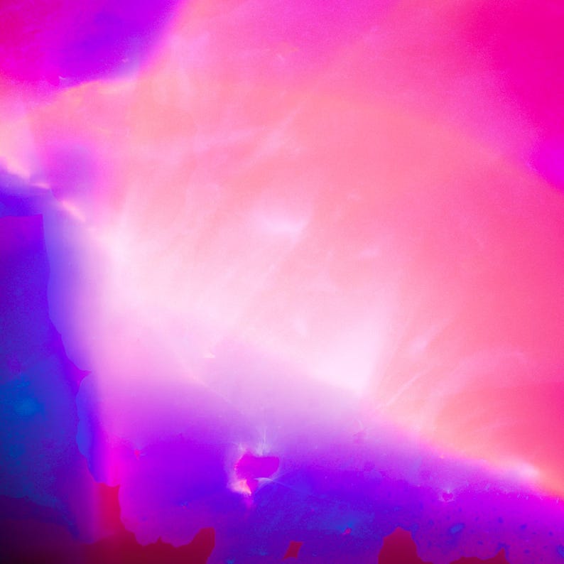 Afterimage - Burning Ship Buddhabrot Fine Art Print, Mathematical Wall Art image 3