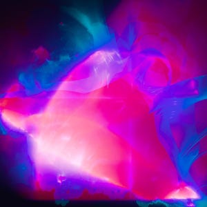 Afterimage - Burning Ship Buddhabrot Fine Art Print, Mathematical Wall Art image 1