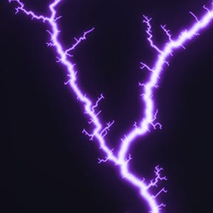 Dielectric Breakdown - Stochastic Growth Fractal Fine Art Print, Physics Wall Art image 3