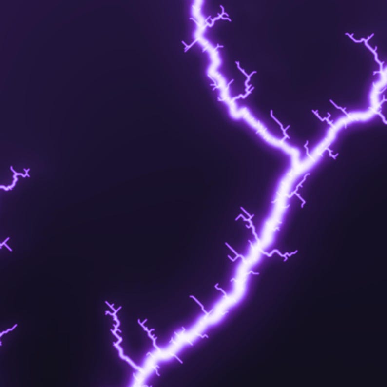 Dielectric Breakdown - Stochastic Growth Fractal Fine Art Print, Physics Wall Art image 2