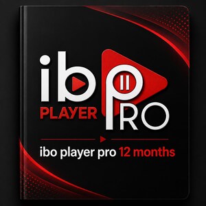 Ibo player Pro 12 Months Activation, officielle 1 year licence for smart tv, Android, Firestick, Fast Digital Delivery