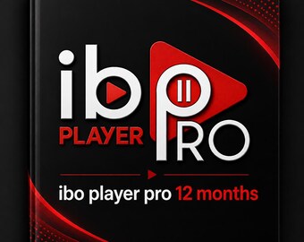 Ibo player Pro 12 Months Activation, officielle 1 year licence for smart tv, Android, Firestick, Fast Digital Delivery