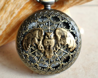 Owl fob watch sale