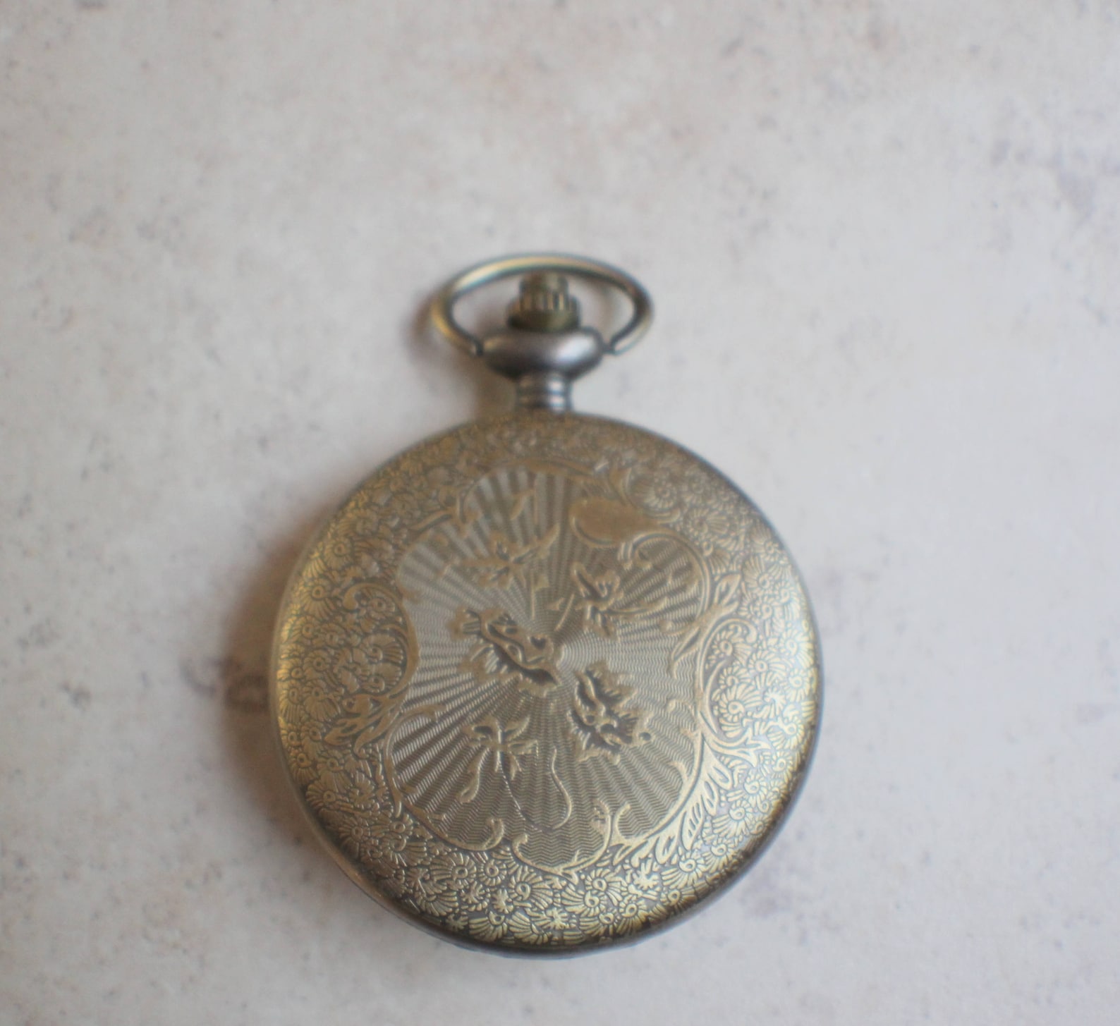 Fox Pocket Watch Mens Pocket Watch Battery Pocket Watch Etsy