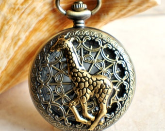 Giraffe fob watch hotsell