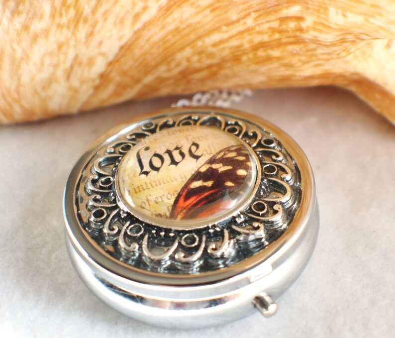 Music Box Locket Round Locket With Music Box Inside in Etsy
