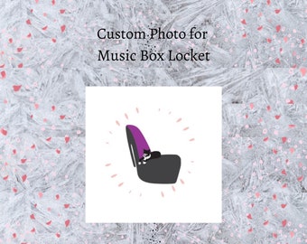 Personalized Photo Add-on for Music Box Locket