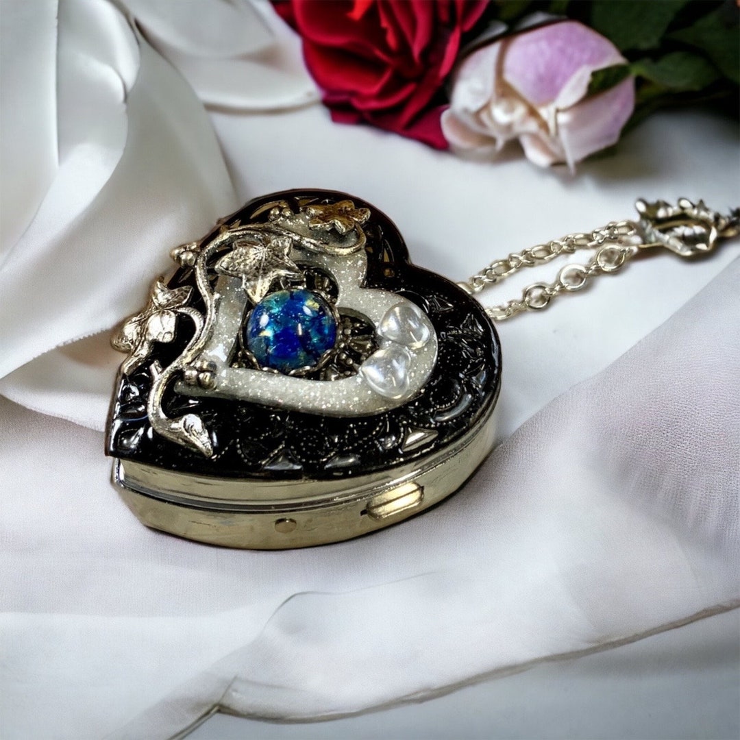 Music Box, Heart Music Box Pendant, Music Box Jewelry, Musical Photo