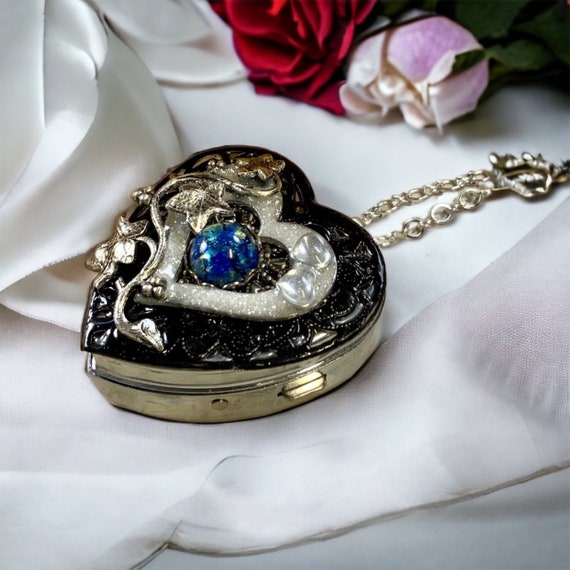 Music Box Heart Music Box Pendant Music Box Jewelry Musical
