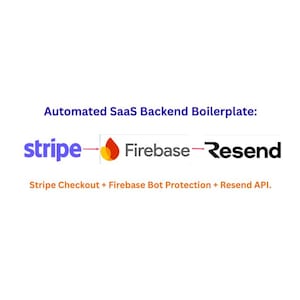Secure SaaS Backend Boilerplate | Firebase Cloud Functions, Stripe Webhooks, Resend API | Developer Code Template