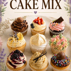 Freshly Milled Organic Cake Mix | Award Winning Bakery Recipe | Traditional Wheat or Gluten Free | 32 oz Baking Mix