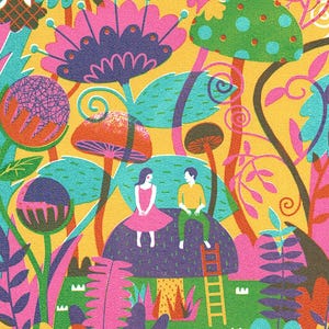 Hearty Forest, Art Print | Giclée Print 11&quot; x 14&quot;