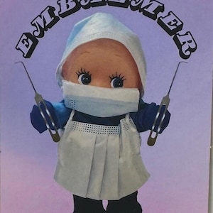 Embalmer Kewpie Doll Sticker