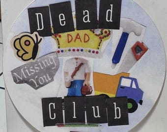 Dead Dad Club Sticker