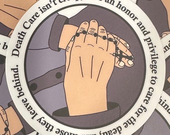 Death Care sticker