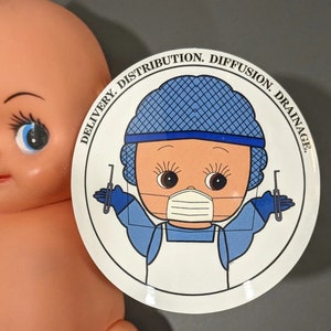 Kewpie Embalmer Sticker