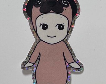 Fawn Pug Sonny Angel Sticker