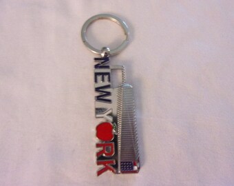 vintage New York keychain