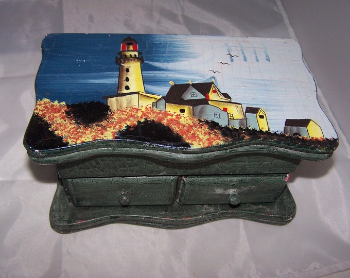 LIGHTHOUSE JEWELRY BOX Etsy