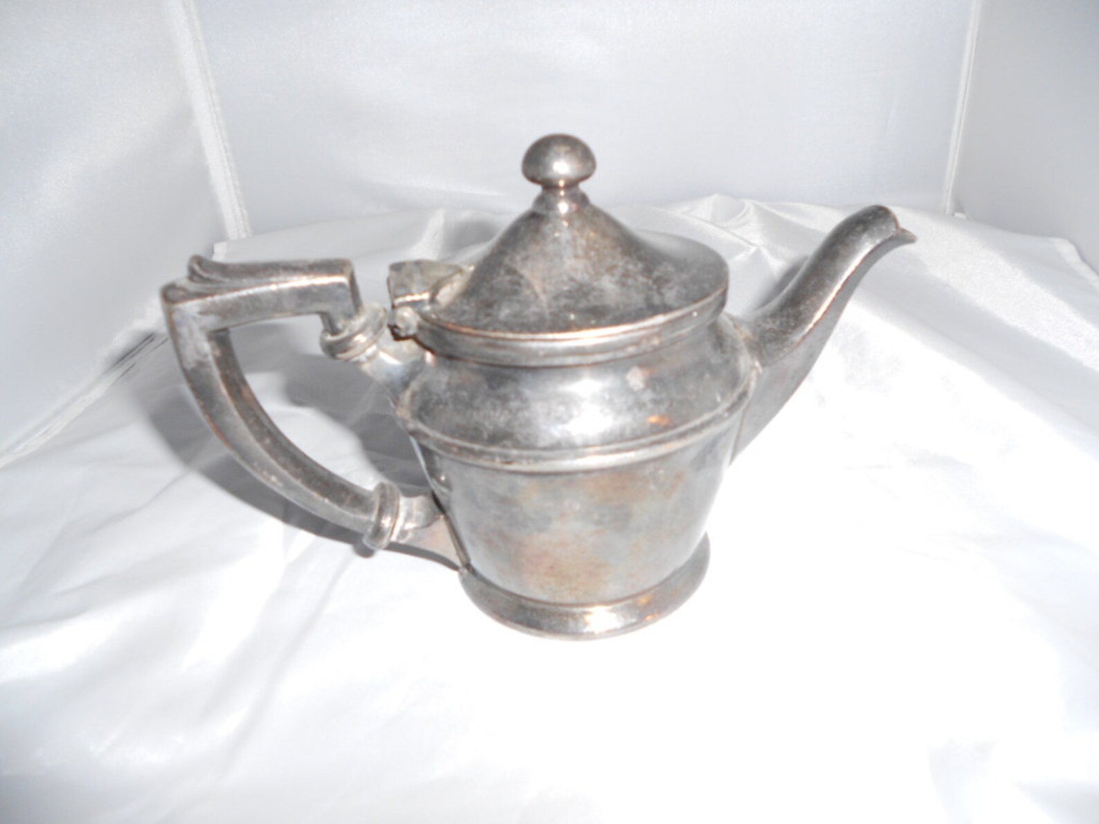 Antique international silver silver soldered 8 oz teapot New Etsy