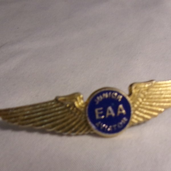 vintage wings Jr aviator pin