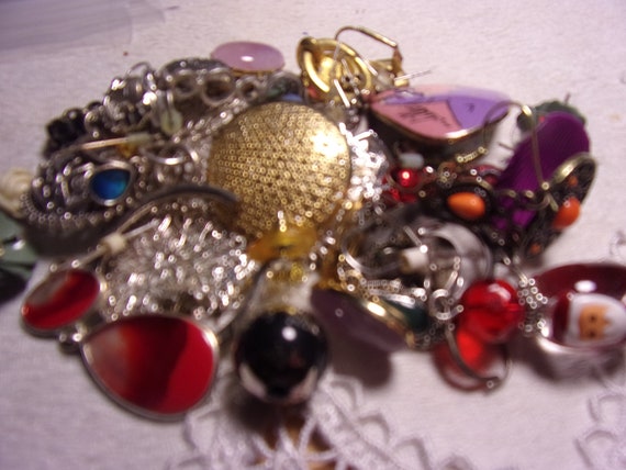 vintage destash earrings lot S5 - image 3