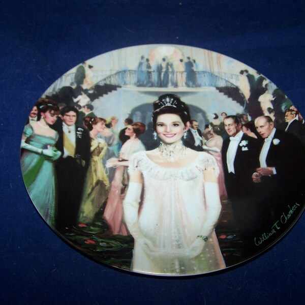 Knowles 1989 Norman Rockwell Plate I Could have danced all night Limited Edition My Fair Lady series