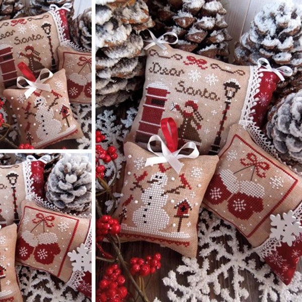 Christmas Ornaments - Set I - PDF DIGITAL Cross Stitch Pattern