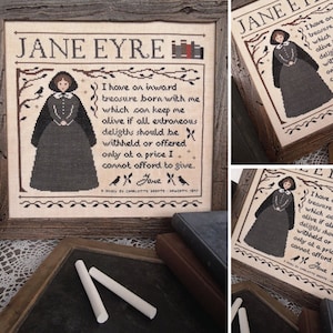 Jane Eyre - PDF DIGITAL Cross Stitch Pattern