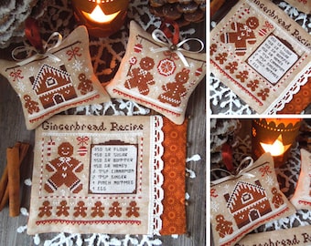 Russet Christmas - The Colors of Christmas - PDF Digital Cross Stitch Pattern