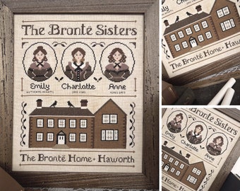 The Brontë Sisters - Literary Women Series - PDF DIGITAL Cross Stitch Pattern