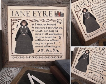 Jane Eyre - PDF DIGITAL Cross Stitch Pattern