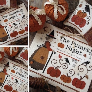 The Pumpkin Night - PDF DIGITAL Cross Stitch Pattern
