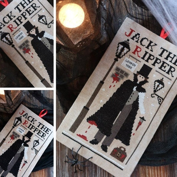 Jack The Ripper - Little Horrors Series - PDF DIGITAL Kreuzstichmuster