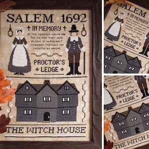 Salem 1692 - PDF DIGITAL Cross Stitch Pattern