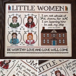 Little Women - PDF DIGITAL Cross Stitch Pattern