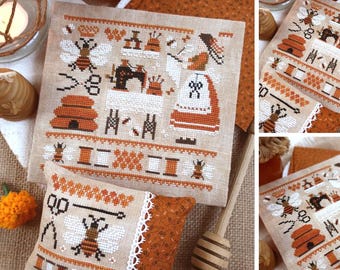 Bee a Stitcher - PDF DIGITAL Cross Stitch Pattern