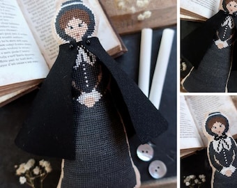 Jane Eyre Doll - PDF DIGITAL Cross Stitch Pattern