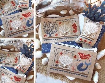 Sea Pearl - PDF DIGITAL Cross Stitch Pattern