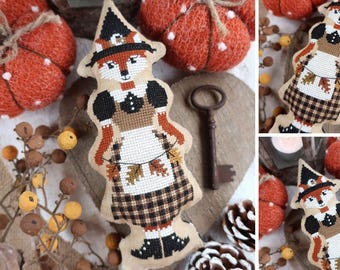 Dorothy - The Fox Witch PDF DIGITAL Cross Stitch Pattern