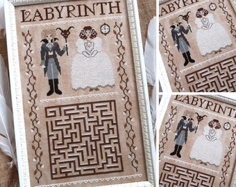 Labyrinth - The Masked Ball - PDF DIGITAL Cross Stitch Pattern