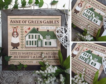 Anne of Green Gables - PDF DIGITAL Cross Stitch Pattern