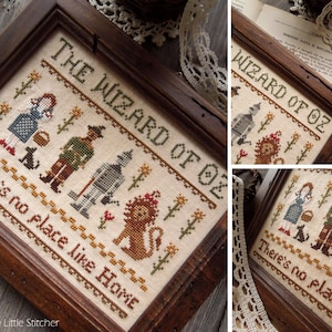 The Wizard of Oz - PDF Digital Cross Stitch Pattern - Fairytale Series