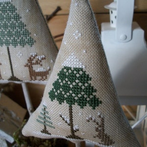 Winter Wood PDF Digital Cross Stitch Pattern Etsy