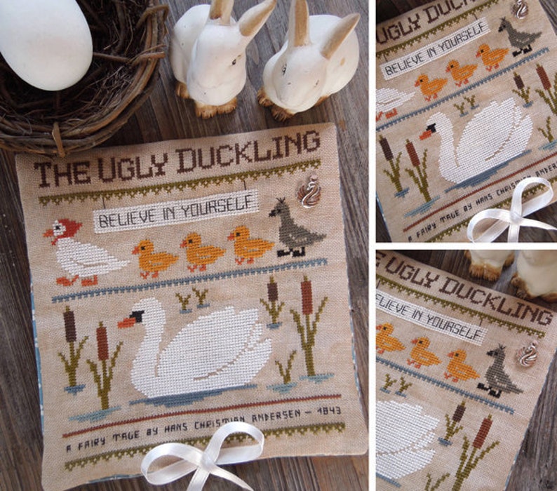 The Ugly Duckling PDF DIGITAL Cross Stitch Pattern - Etsy