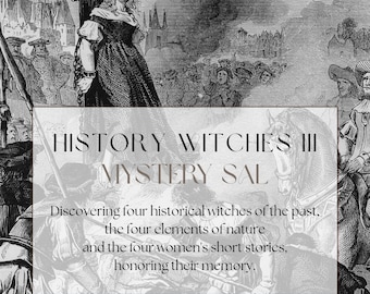 History Witches III Mystery SAL - Wzór do haftu krzyżykowego w formacie PDF