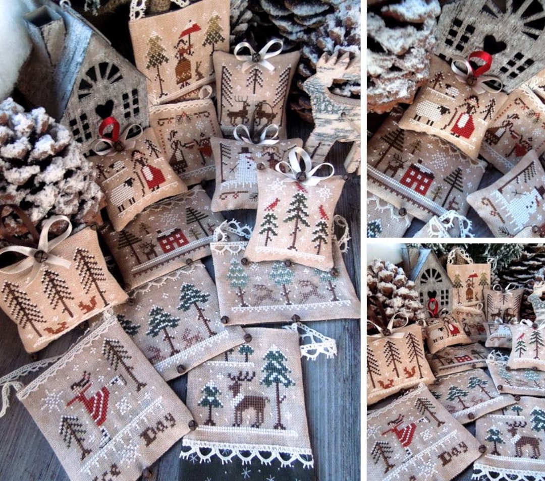 The Twelve Days of Christmas - PDF DIGITAL Cross Stitch Pattern - Etsy