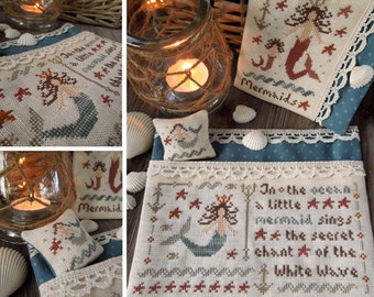 The Mermaid&#39;s Chant - PDF DIGITAL Cross Stitch Pattern