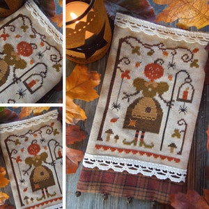 Miss Jacky Lantern - PDF DIGITAL Cross Stitch Pattern